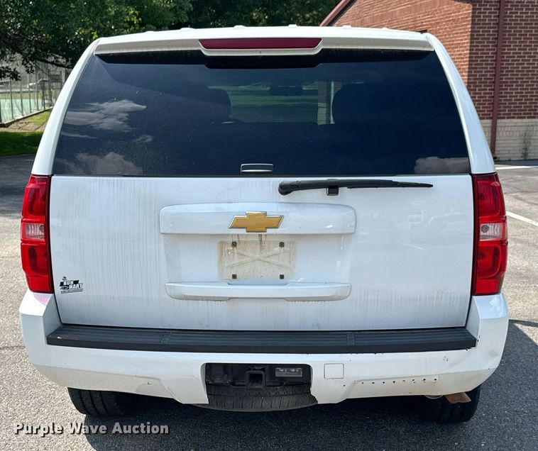 image for item DU9873 2014 Chevrolet Tahoe Police SUV