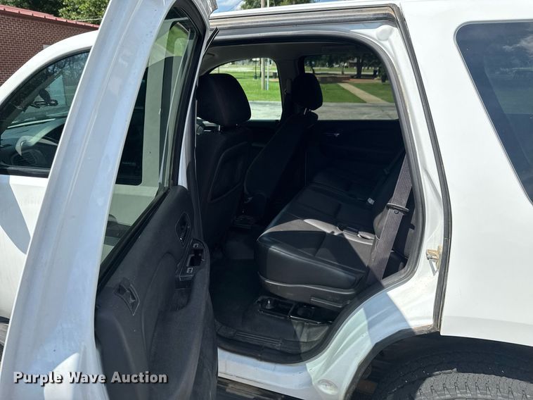 image for item DU9873 2014 Chevrolet Tahoe Police SUV