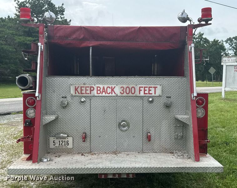 image for item DU9882 1975 Maxim Motor pumper fire truck