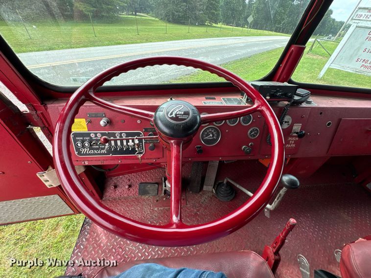 image for item DU9882 1975 Maxim Motor pumper fire truck