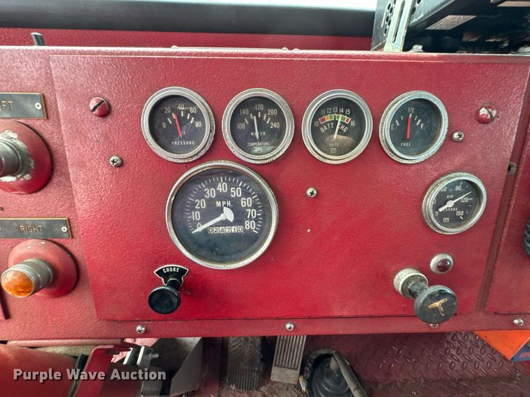 image for item DU9882 1975 Maxim Motor pumper fire truck