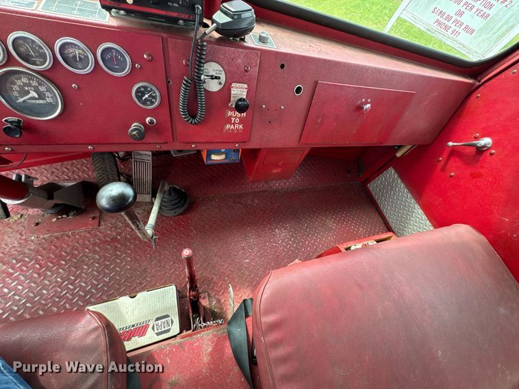 image for item DU9882 1975 Maxim Motor pumper fire truck