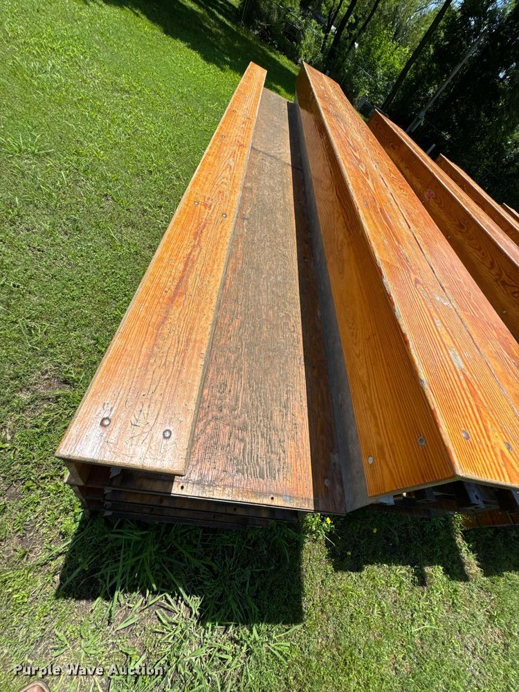 image for item DU9900 (5) Hussey wooden bleachers