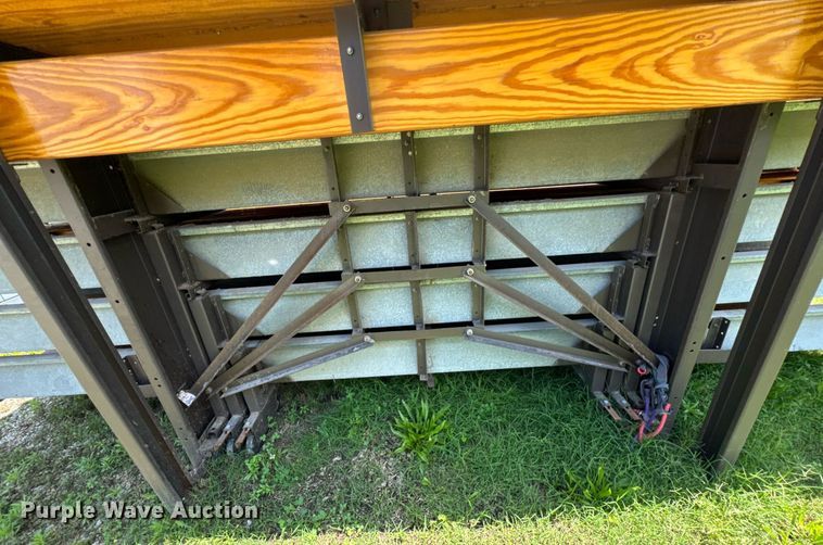 image for item DU9900 (5) Hussey wooden bleachers