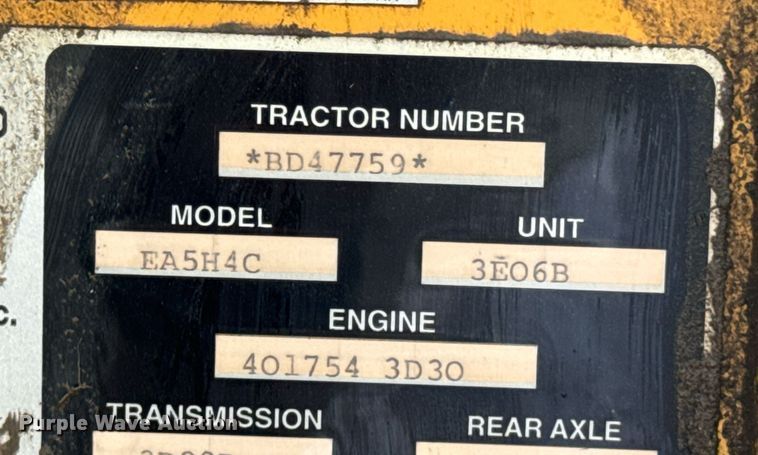 image for item DU9901 Tiger 6640 tractor