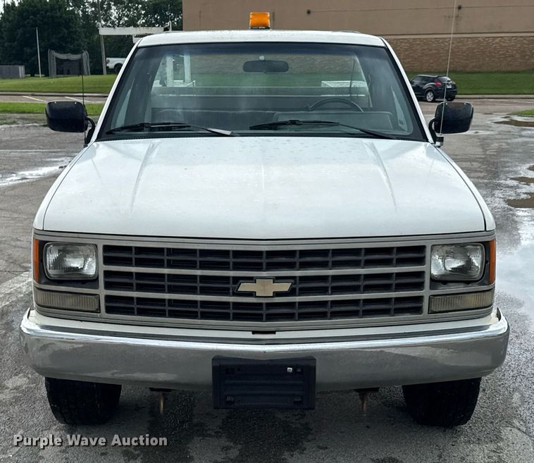 image for item DU9906 1990 Chevrolet C2500 utility bed pickup truck