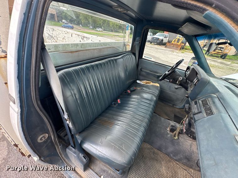 image for item DU9906 1990 Chevrolet C2500 utility bed pickup truck