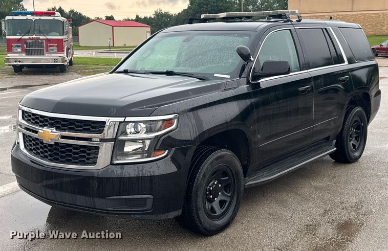 image for item DU9909 2016 Chevrolet Tahoe Police  SUV