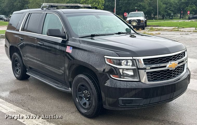 image for item DU9909 2016 Chevrolet Tahoe Police  SUV