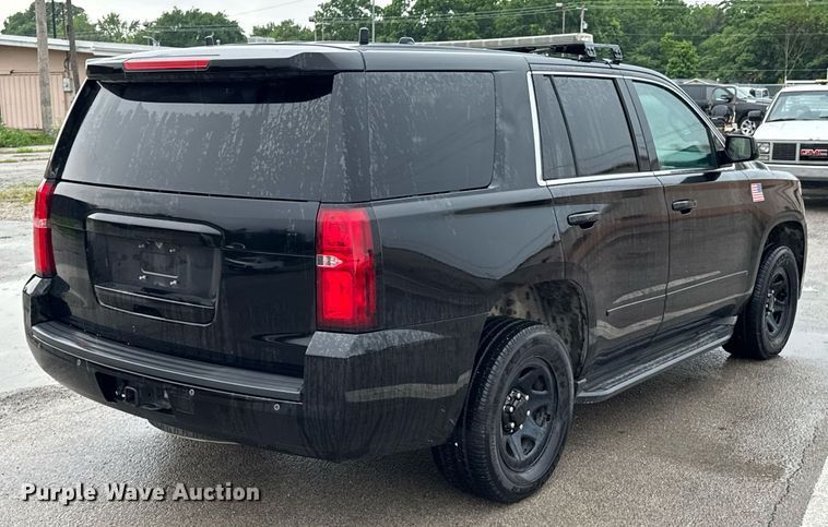 image for item DU9909 2016 Chevrolet Tahoe Police  SUV