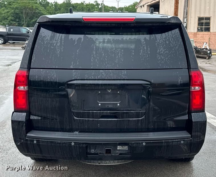 image for item DU9909 2016 Chevrolet Tahoe Police  SUV