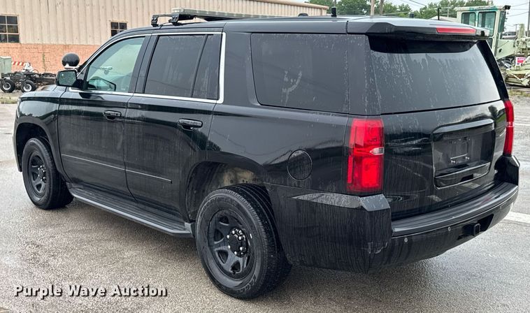 image for item DU9909 2016 Chevrolet Tahoe Police  SUV