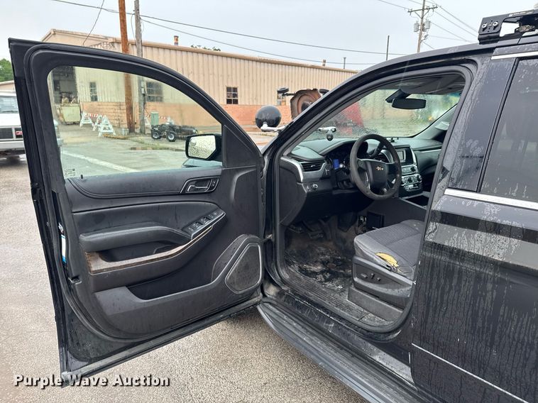 image for item DU9909 2016 Chevrolet Tahoe Police  SUV