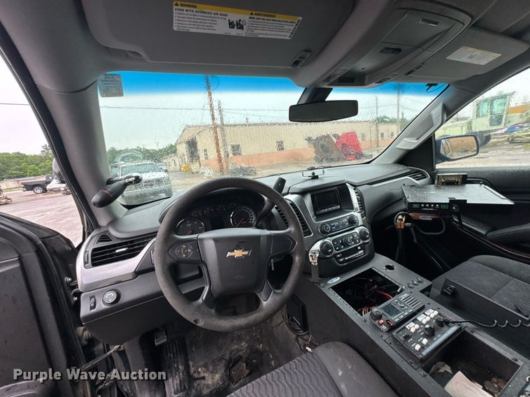 image for item DU9909 2016 Chevrolet Tahoe Police  SUV