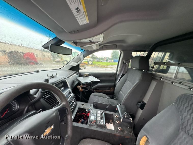 image for item DU9909 2016 Chevrolet Tahoe Police  SUV