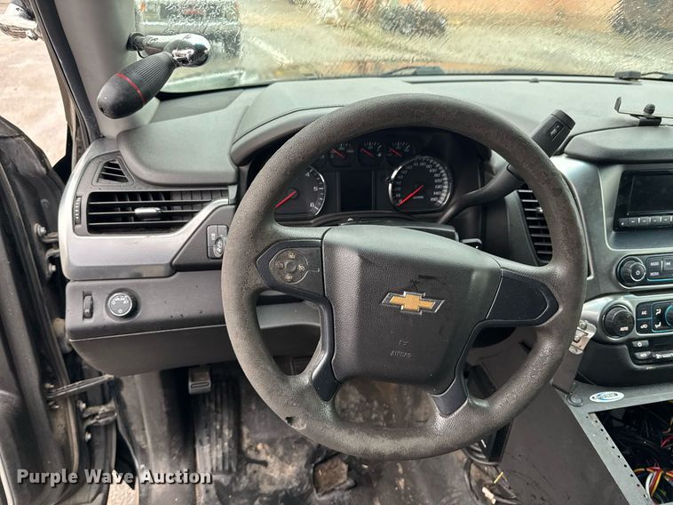 image for item DU9909 2016 Chevrolet Tahoe Police  SUV