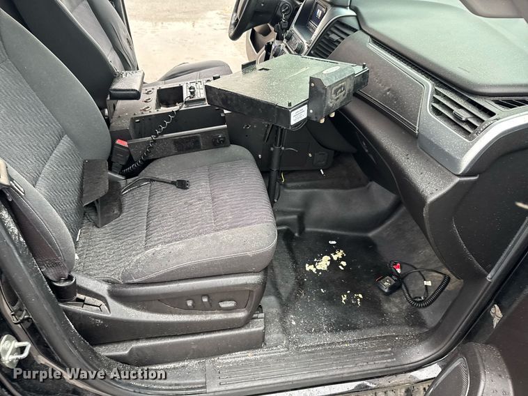 image for item DU9909 2016 Chevrolet Tahoe Police  SUV