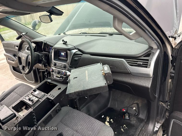 image for item DU9909 2016 Chevrolet Tahoe Police  SUV