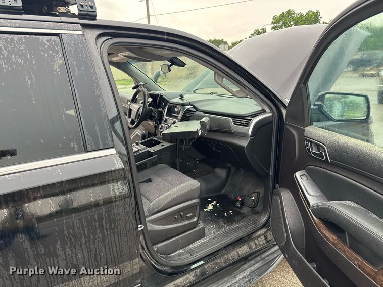 image for item DU9909 2016 Chevrolet Tahoe Police  SUV