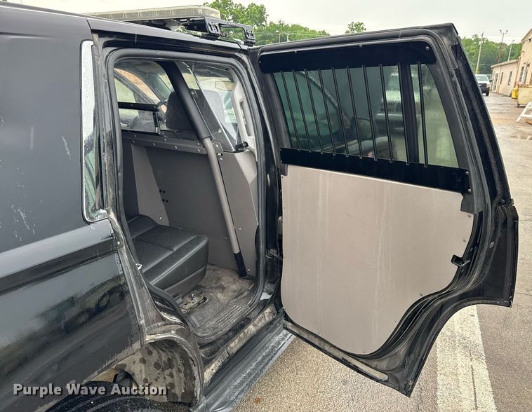 image for item DU9909 2016 Chevrolet Tahoe Police  SUV