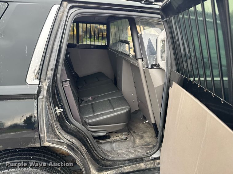 image for item DU9909 2016 Chevrolet Tahoe Police  SUV