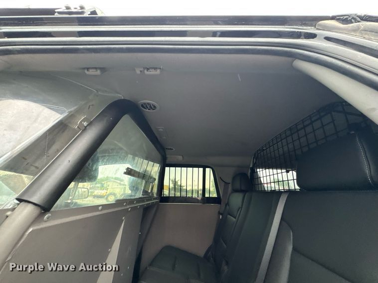 image for item DU9909 2016 Chevrolet Tahoe Police  SUV