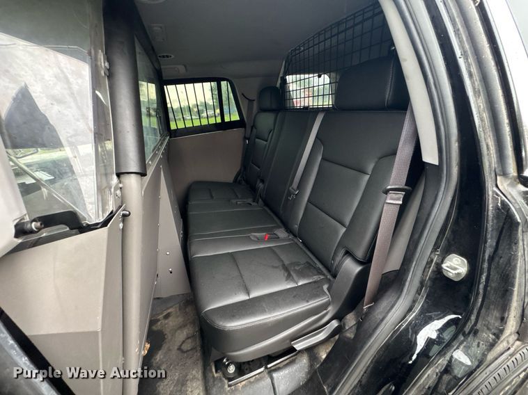 image for item DU9909 2016 Chevrolet Tahoe Police  SUV