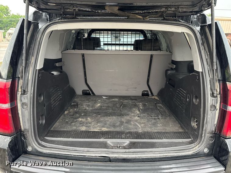 image for item DU9909 2016 Chevrolet Tahoe Police  SUV