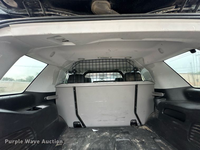 image for item DU9909 2016 Chevrolet Tahoe Police  SUV