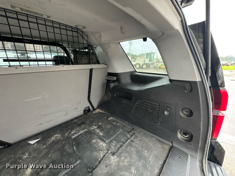 image for item DU9909 2016 Chevrolet Tahoe Police  SUV