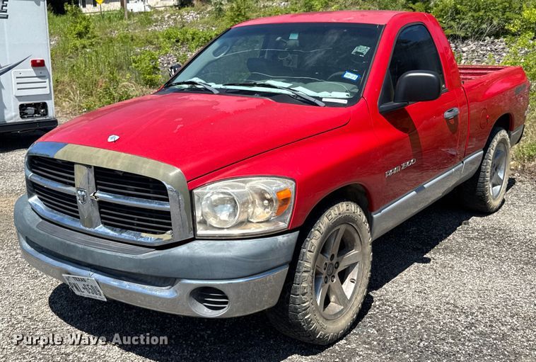 image for item DU9942 2007 Dodge Ram 1500 pickup truck