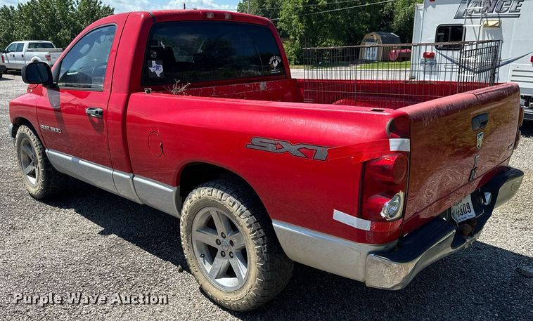 image for item DU9942 2007 Dodge Ram 1500 pickup truck