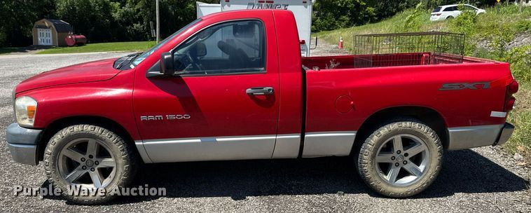 image for item DU9942 2007 Dodge Ram 1500 pickup truck