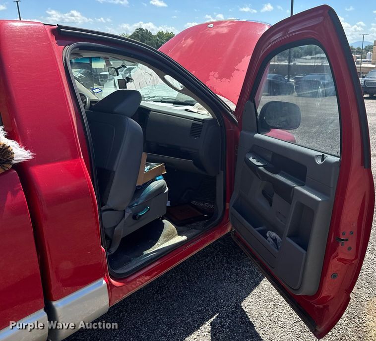 image for item DU9942 2007 Dodge Ram 1500 pickup truck