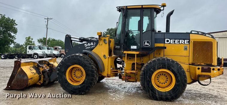 image for item DV4181 2008 John Deere 544J high lift wheel loader