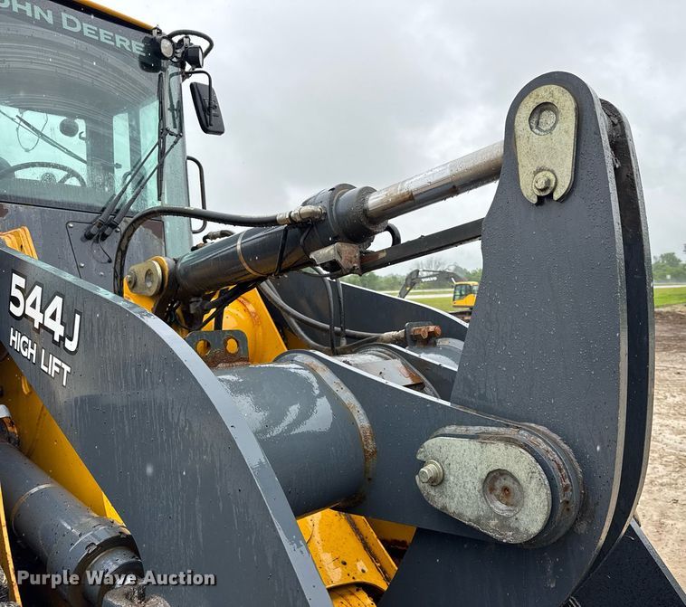 image for item DV4181 2008 John Deere 544J high lift wheel loader