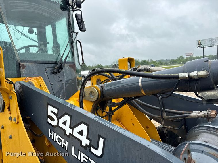 image for item DV4181 2008 John Deere 544J high lift wheel loader