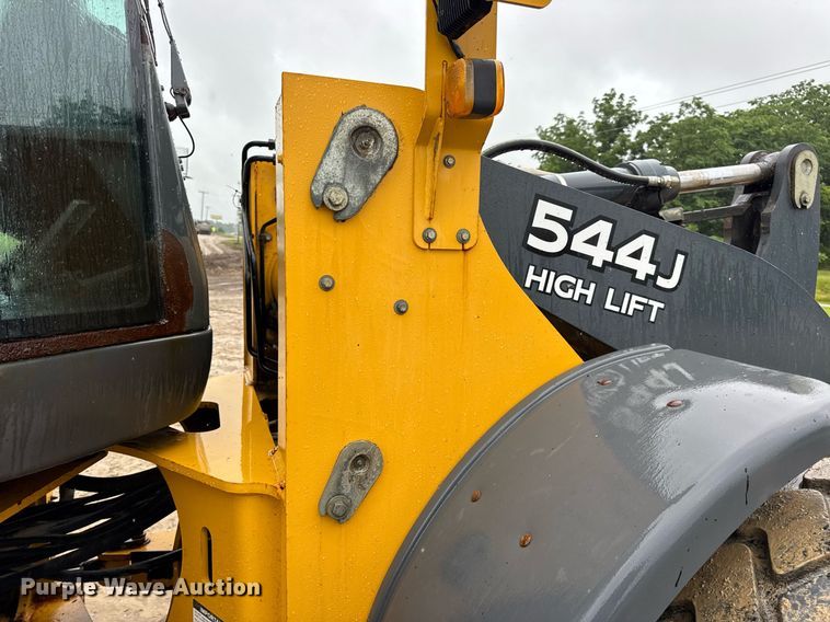 image for item DV4181 2008 John Deere 544J high lift wheel loader