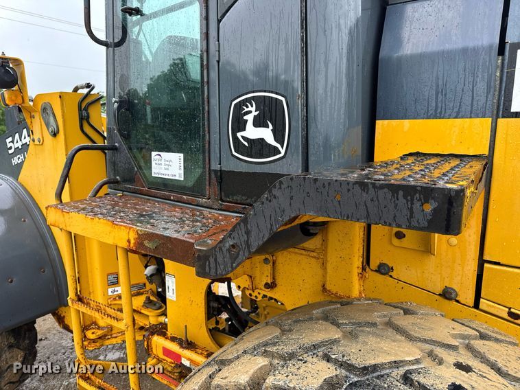 image for item DV4181 2008 John Deere 544J high lift wheel loader