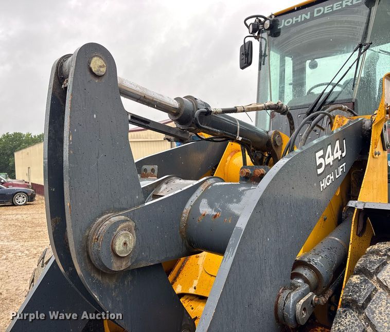 image for item DV4181 2008 John Deere 544J high lift wheel loader