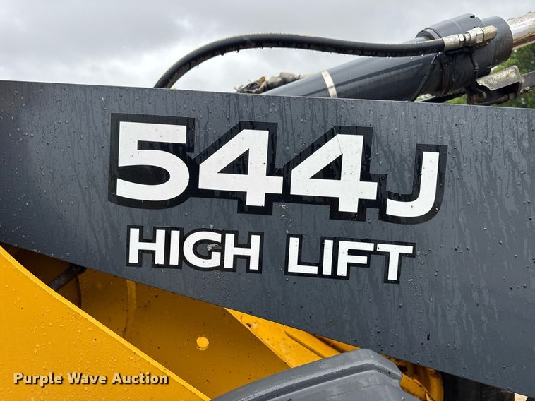 image for item DV4181 2008 John Deere 544J high lift wheel loader