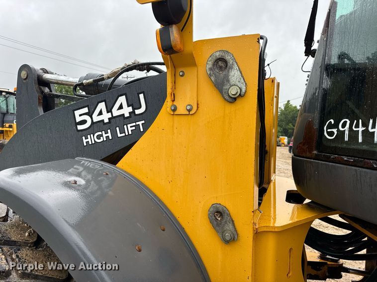 image for item DV4181 2008 John Deere 544J high lift wheel loader