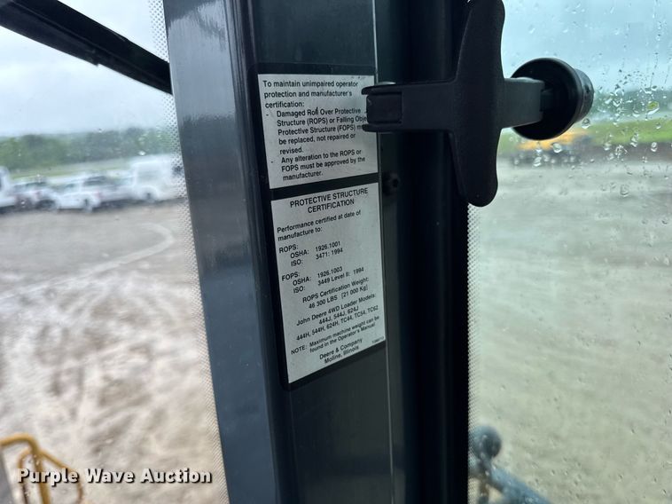 image for item DV4181 2008 John Deere 544J high lift wheel loader