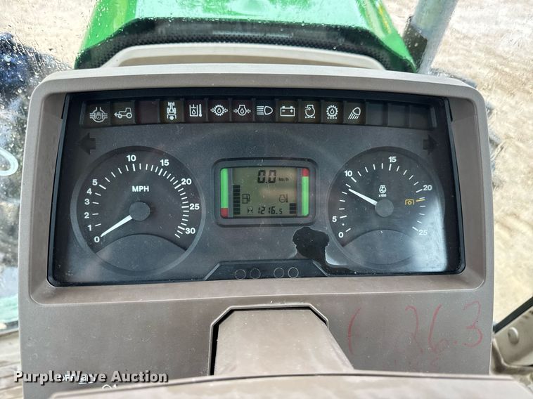 image for item DV4183 2010 John Deere 7130 MFWD tractor