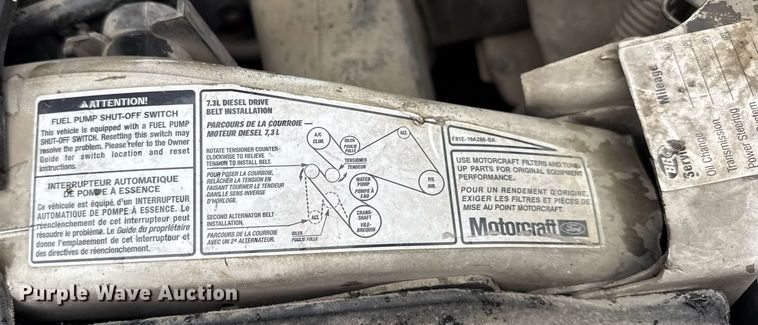 image for item DV4204 2002 Ford F550 Super Duty XL bucket truck