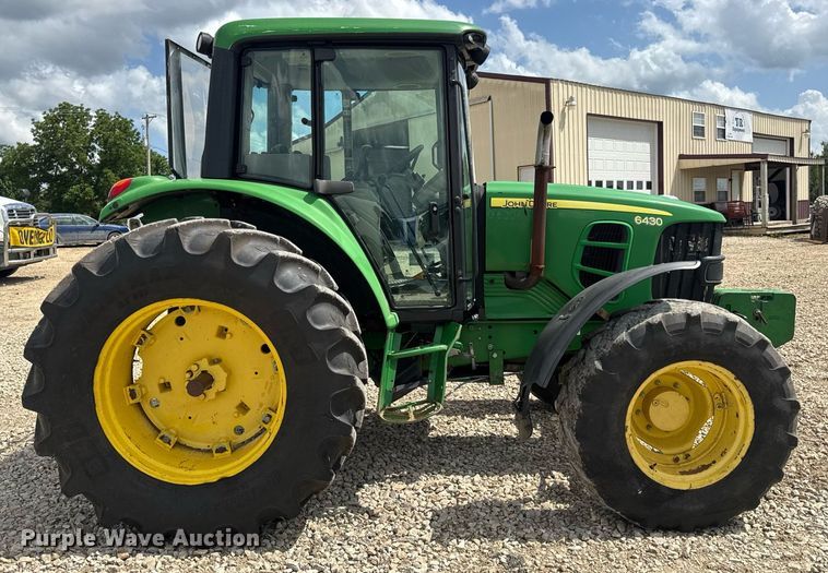 image for item DV4219 2011 John Deere 6430 MFWD tractor