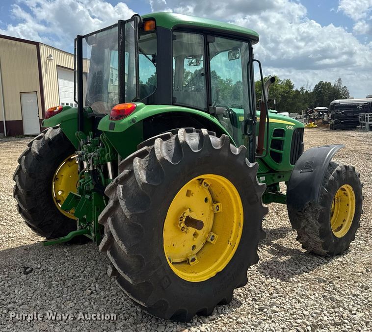 image for item DV4219 2011 John Deere 6430 MFWD tractor