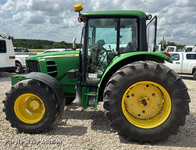 image for item DV4219 2011 John Deere 6430 MFWD tractor