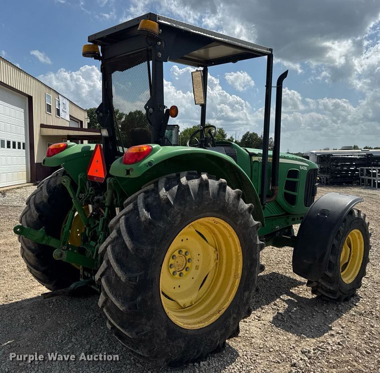 image for item DV4220 2003 John Deere 6430 MFWD tractor