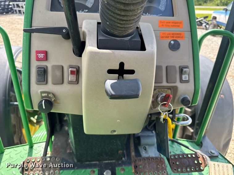 image for item DV4220 2003 John Deere 6430 MFWD tractor